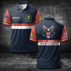 US Army, E 6 Army Specialist - Polo Shirt