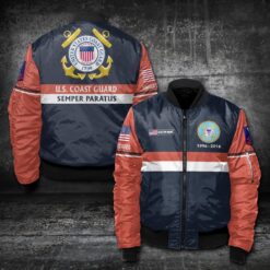 US Coast Guard, E 9 Gold - Bomber Jacket