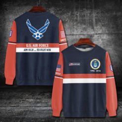 US Air Force , E 8 Air Force Senior Master Sergeant - Sweatshirt