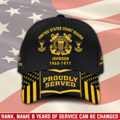 US Coast Guard, E 3 Red - Classic Cap