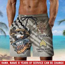 US Army, E 5 Army Sergeant - Men's Shorts