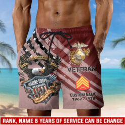 US Marine Corps, O 2 Marines First Lieutenant - Men's Shorts