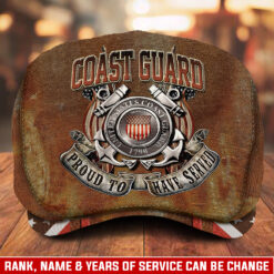 US Coast Guard, E 8 Gold - Jeff Cap