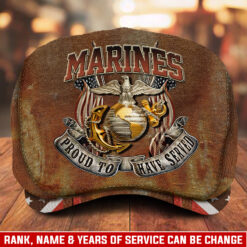 US Marine Corps, E 8 Marines Master Sergeant - Jeff Cap