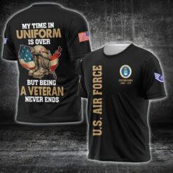 US Air Force , E 9 Air Force Chief Master Sergeant - T-Shirt