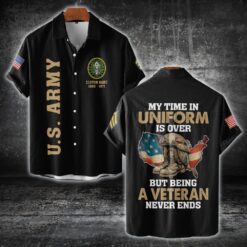 US Army, E 8 Army First Sergeant - Short Sleeve Button Shirt