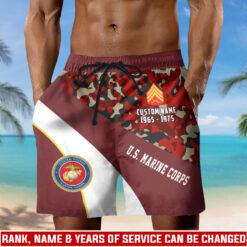 US Marine Corps, E 8 Marines First Sergeant - Men's Shorts