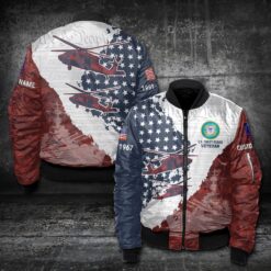 US Coast Guard, Land Of The Free, Because Of The Brave - Bomber Jacket