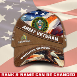 US Army, American By Birth, Veteran By Choice - Classic Cap