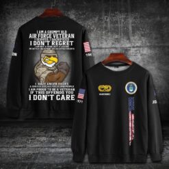 Air Force Badge, All Gave Some, Some Gave All - Sweatshirt