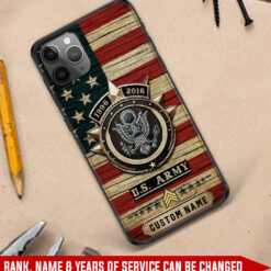 US Army, Once A Soldier, Always A Soldier - Soft Phone Case