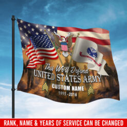 US Army, Once A Soldier, Always A Soldier - Flying Flag 3×5 Feet(90×150 Cm)