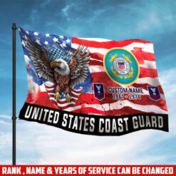 US Coast Guard, All Gave Some, Some Gave All - Flying Flag 3×5 Feet(90×150 Cm)
