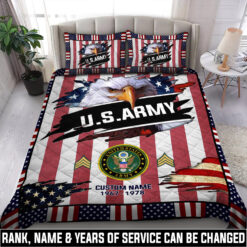 US Army, Be All You Can Be - Quilt Bed Set - Full