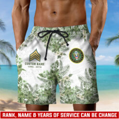 US Army, E 7 Army Master Specialist - Men's Shorts