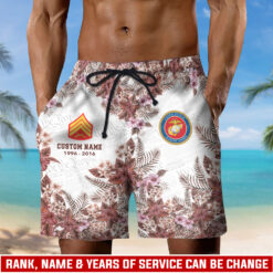 US Marine Corps, E 8 Marines Master Sergeant - Men's Shorts