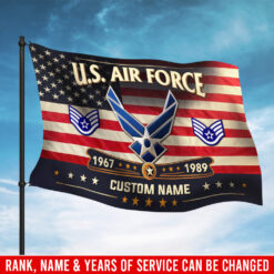 US Air Force, Proud To Have Served - Flying Flag 3×5 Feet(90×150 Cm)