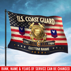 US Coast Guard, All Gave Some, Some Gave All - Flying Flag 3×5 Feet(90×150 Cm)