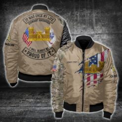Army Branch, Thank a Veteran - Bomber Jacket