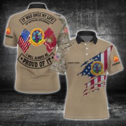 Marine Battalion, Honor, Duty, Service - Polo Shirt