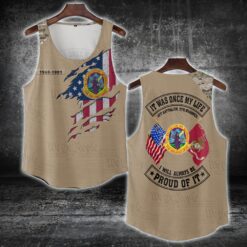 Marine Battalion, E 4 Marines Corporal - Tank-Top