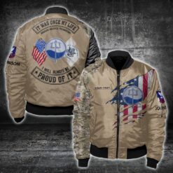 Coast Guard Rating, Proud To Have Served - Bomber Jacket