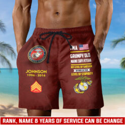 US Marine Corps, No One Fights Alone - Men's Shorts