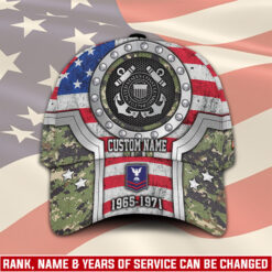US Coast Guard, Honoring All Who Served - Classic Cap