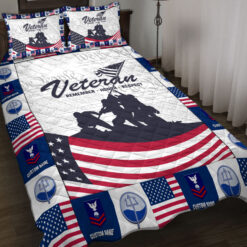Coast Guard Rating, Freedom Isn't Free - Quilt Bed Set - King