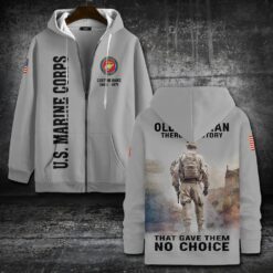 US Marine Corps, E 2 Marines Private First Class - Zip Hoodie