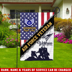 US Air Force, E 8 Air Force First Sergeant - Garden Flag
