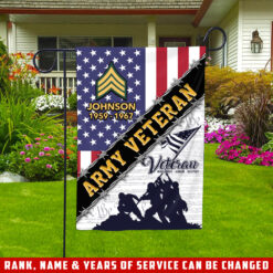 US Army, Thank a Veteran - Garden Flag