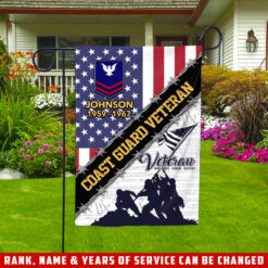 US Coast Guard, Proud To Have Served - Garden Flag