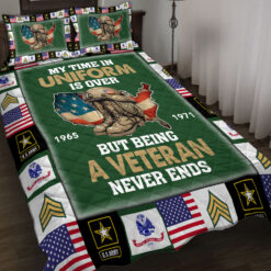 US Army, E 9 Army Command Sergeant Major - Quilt Bed Set - King