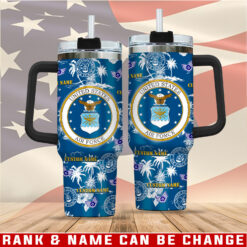 US Air Force , Once An Airman, Always An Airman - Stainless Steel Tumbler 40oz