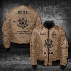 US Army, Thank a Veteran - Bomber Jacket