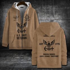 US Navy, Once A Sailor, Always A Sailor - Zip Hoodie