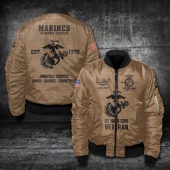 US Marine Corps, The Devil Dogs - Bomber Jacket