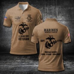 US Marine Corps, Honoring All Who Served - Polo Shirt
