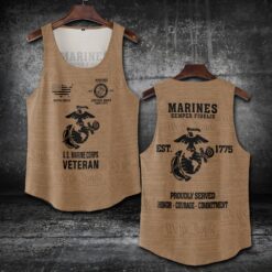 US Marine Corps, E 2 Marines Private First Class - Tank-Top