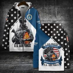 US Air Force , All Gave Some, Some Gave All - Zip Hoodie