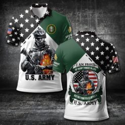 US Army, E 3 Army Private First Class - Polo Shirt