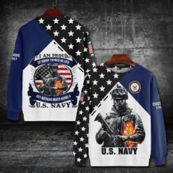 US Navy, Always Courageous - Sweatshirt