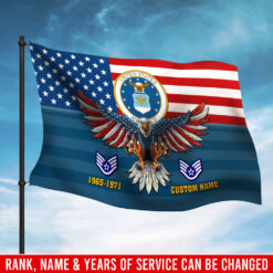 US Air Force, Duty, Honor, Country - Flying Flag 3×5 Feet(90×150 Cm)