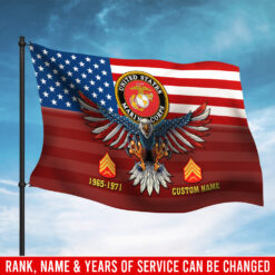 US Marine Corps, Never Retreat, Never Surrender - Flying Flag 5×8 Feet(152×244 Cm)