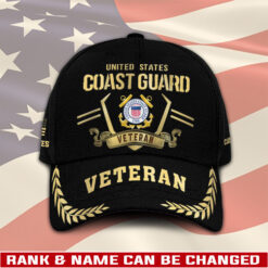 US Coast Guard, Proud Veteran - Classic Cap