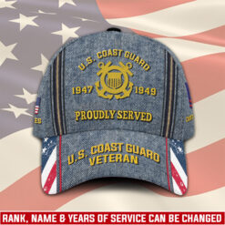 US Coast Guard, Honoring All Who Served - Embroidered Classic Cap