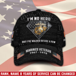 US Marine Corps, E 9 Marines Sergeant Major - Classic Cap