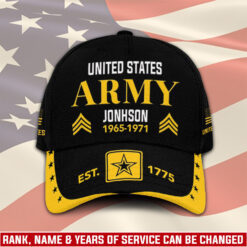 US Army, E 4 Army Specialist - Classic Cap