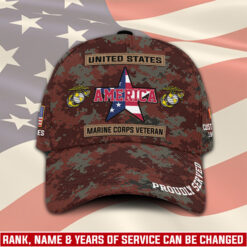 US Marine Corps, Never Retreat, Never Surrender - Classic Cap